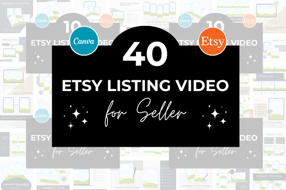 Elevate Your Etsy Shop with 40 Listing Video Bundles