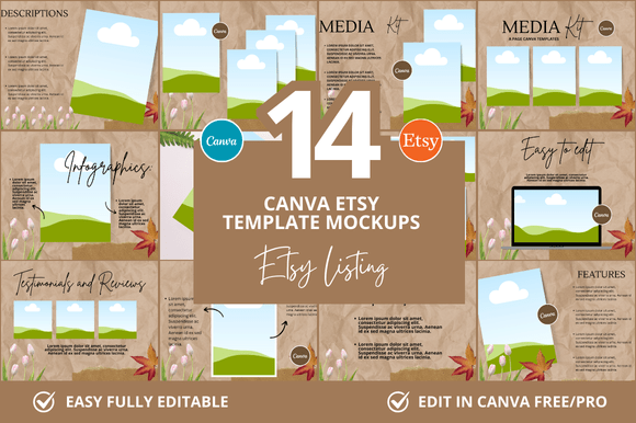 Elevate Your Etsy Shop with Professional Listing Mockups