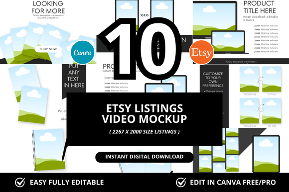 Elevate Your Etsy Shop with Professional Video Mockups