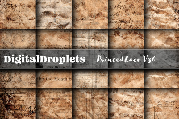 Elevate Your Projects with Printed Lace Vol. 36