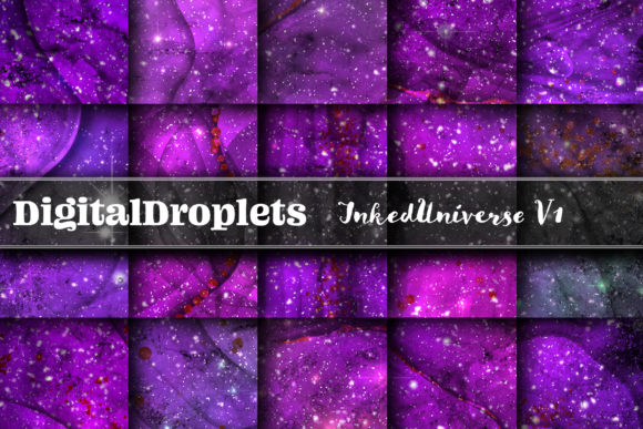 Inked Universe Vol. 1 | Collection: Cosmic Textures for Design