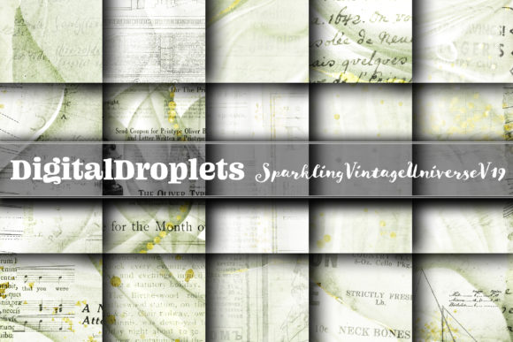 Sparkling Vintage Universe Vol. 19: A Designer's Textured Asset