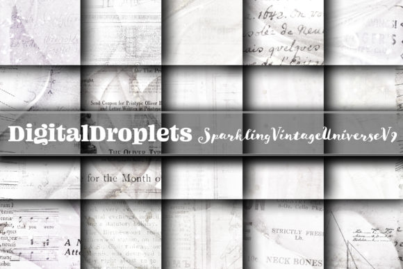 Sparkling Vintage Universe Vol. 9: A Designer's Textured Toolkit