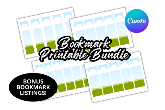 Streamline Your Design: Bookmark Mockup Bundle