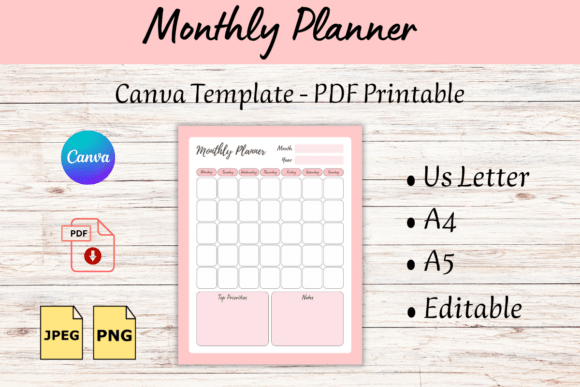 Streamline Your Workflow with a Minimalist Monthly Planner