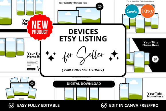 Transform Your Etsy Shop with Professional Listing Mockups